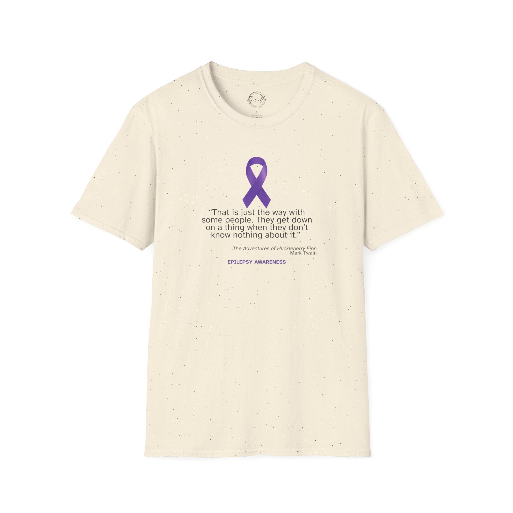 Epilepsy Awareness Unisex Softstyle T-Shirt - Spread Awareness & Compassion - Clothing, T-shirts - EpiAl's Shop