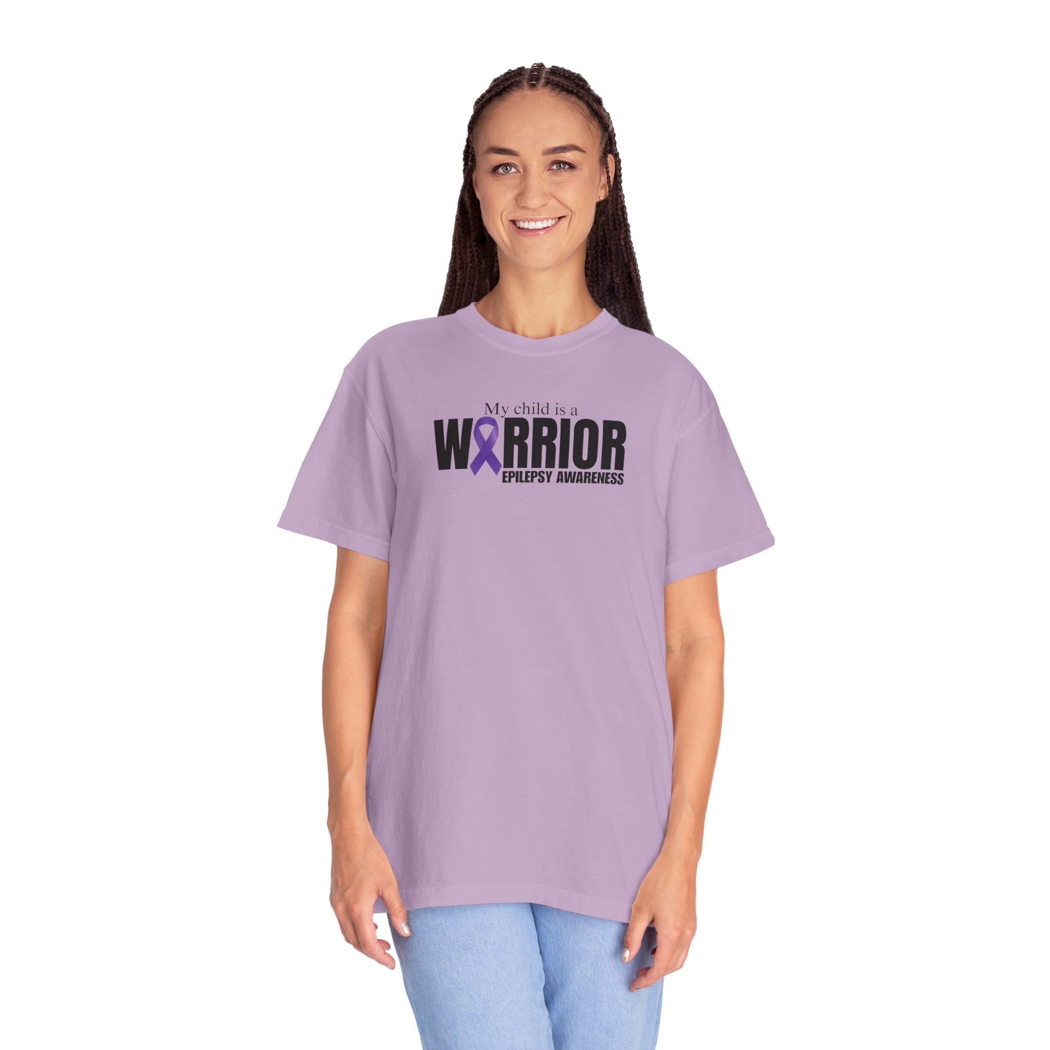 Epilepsy Awareness Warrior T-Shirt - Support Your Child in Style - Clothing, T-shirts - EpiAl's Shop