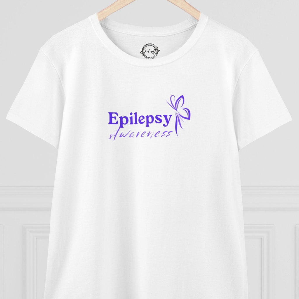 Epilepsy Awareness Women's Tee, Cotton Shirt - Clothing, T-shirts - EpiAl's Shop
