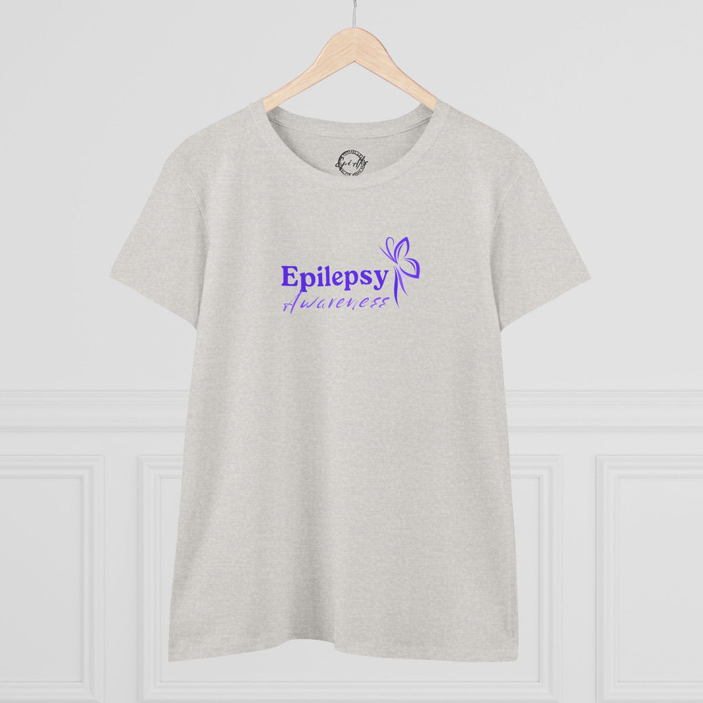 Epilepsy Awareness Women's Tee, Cotton Shirt - Clothing, T-shirts - EpiAl's Shop