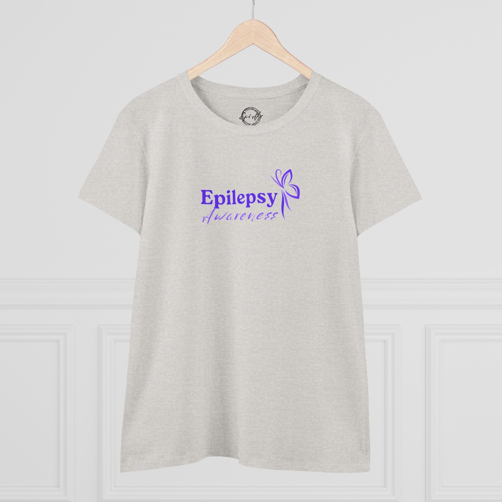 Epilepsy Awareness Women's Tee, Cotton Shirt - Clothing, T-shirts - EpiAl's Shop
