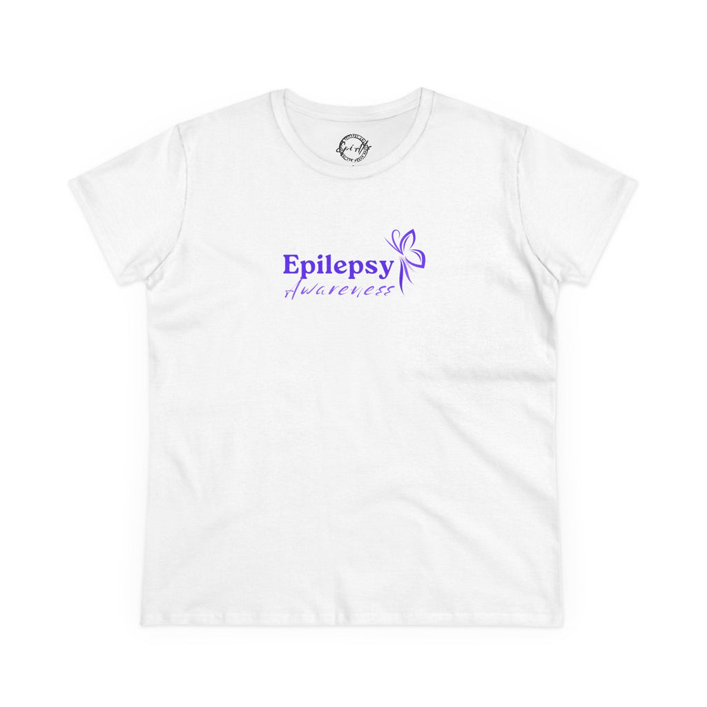 Epilepsy Awareness Women's Tee, Cotton Shirt - Clothing, T-shirts - EpiAl's Shop
