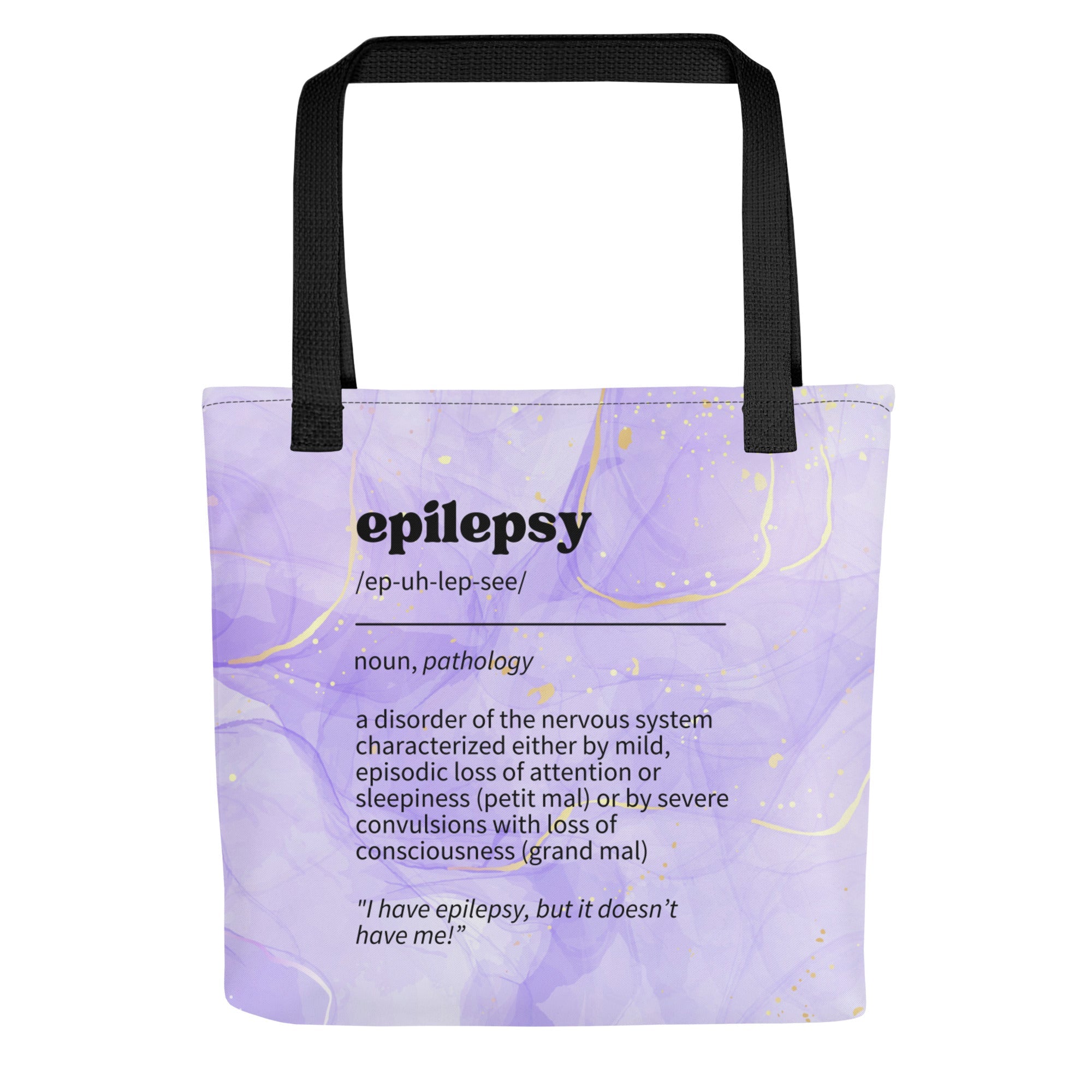 Epilepsy Definition Tote Bag - Bags - EpiAl's Shop