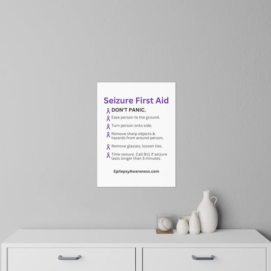 Epilepsy First Aid Wall Decals - Wall Decal - Epileptic Al’s Shop