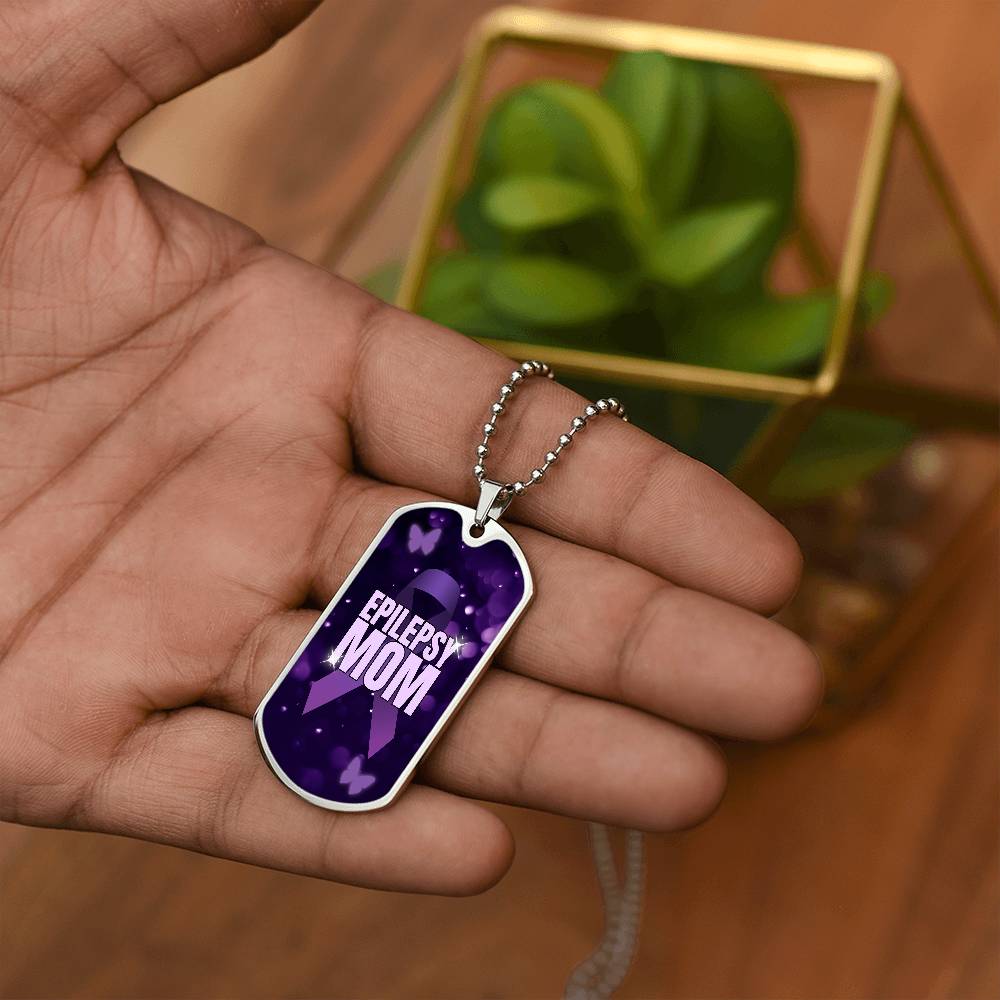 Epilepsy Mom Necklace - Jewelry - Epileptic Al’s Shop