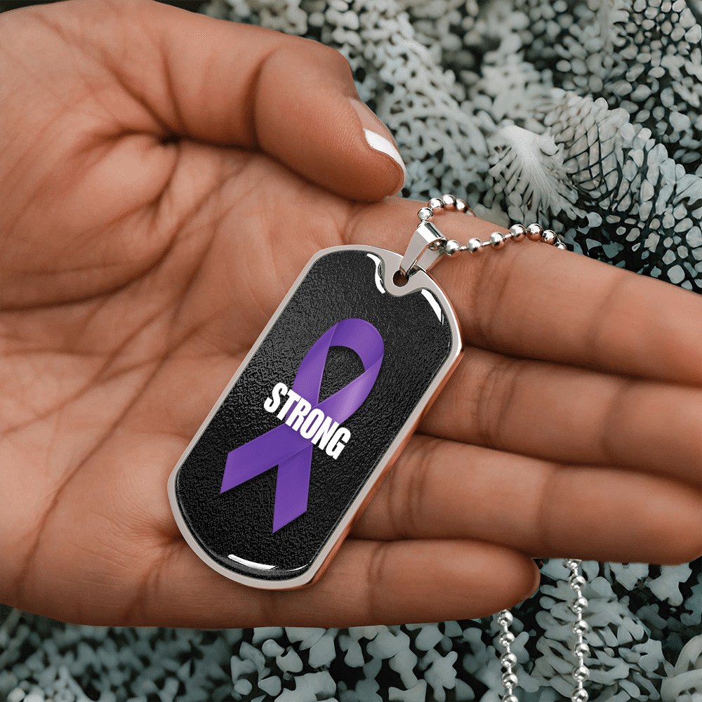 Epilepsy Strong Necklace - Jewelry, Necklaces - EpiAl's Shop