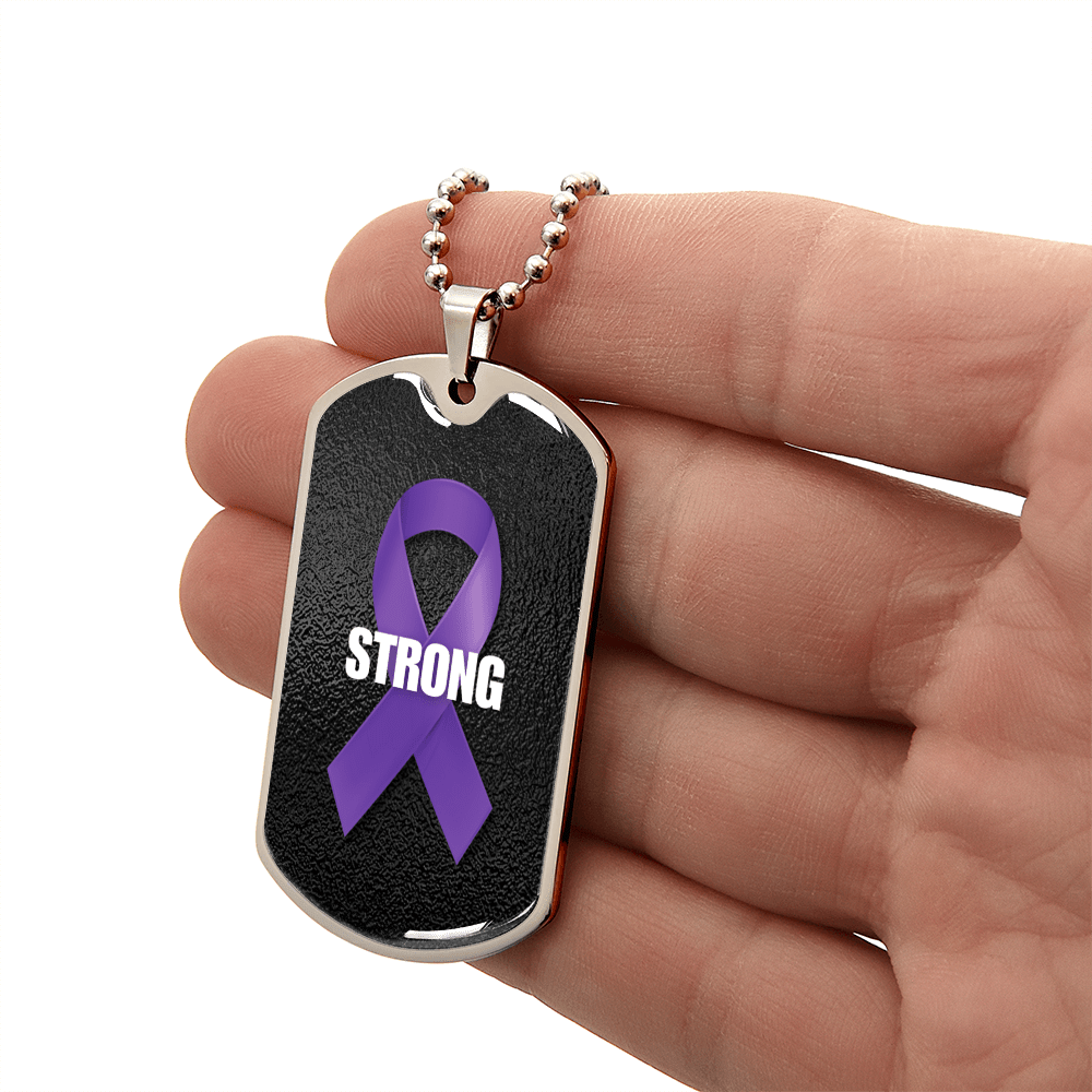 Epilepsy Strong Necklace - Jewelry, Necklaces - EpiAl's Shop