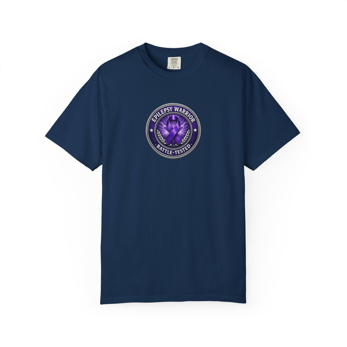 Epilepsy Warrior – Battle-Tested Awareness T-Shirt - Clothing, Unisex, T-Shirts - EpiAl's Shop