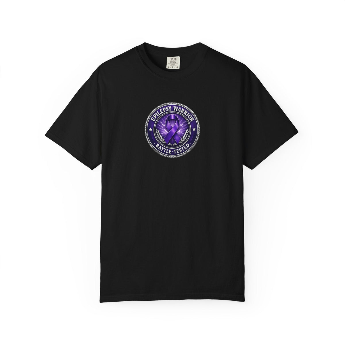 Epilepsy Warrior – Battle-Tested Awareness T-Shirt - Clothing, Unisex, T-Shirts - EpiAl's Shop