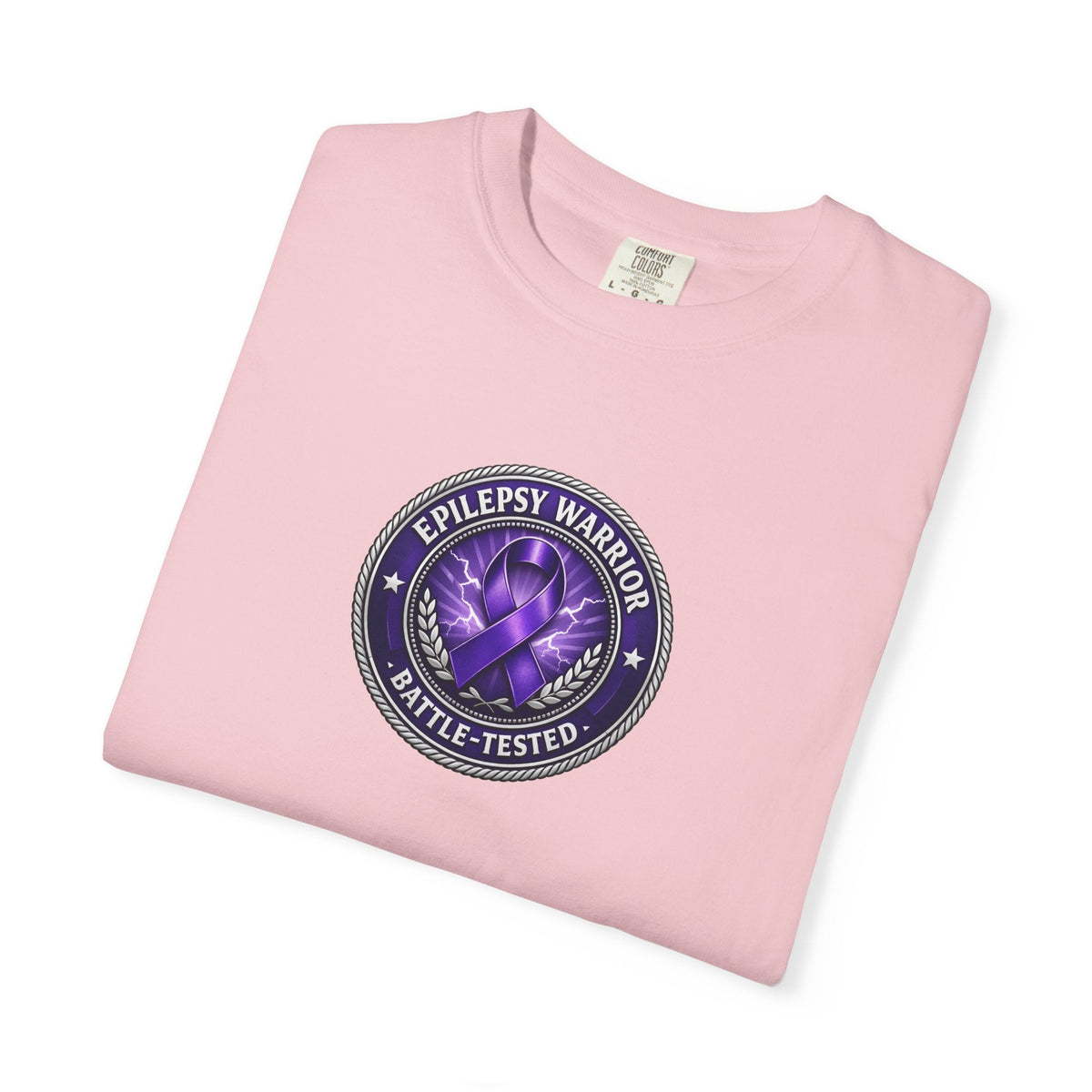 Epilepsy Warrior – Battle-Tested Awareness T-Shirt - Clothing, Unisex, T-Shirts - EpiAl's Shop