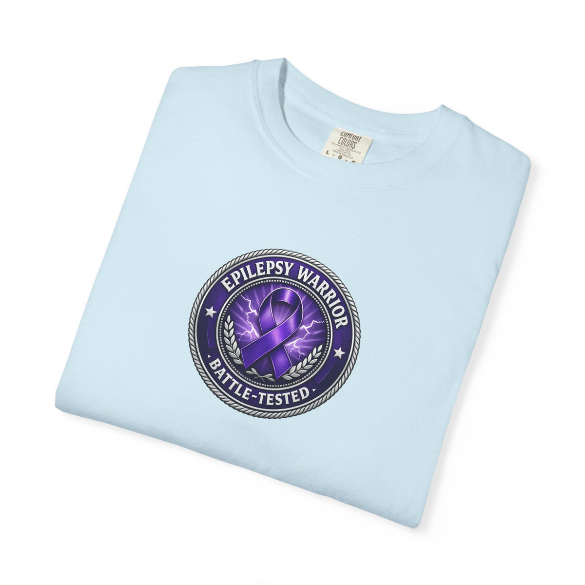 Epilepsy Warrior – Battle-Tested Awareness T-Shirt - Clothing, Unisex, T-Shirts - EpiAl's Shop