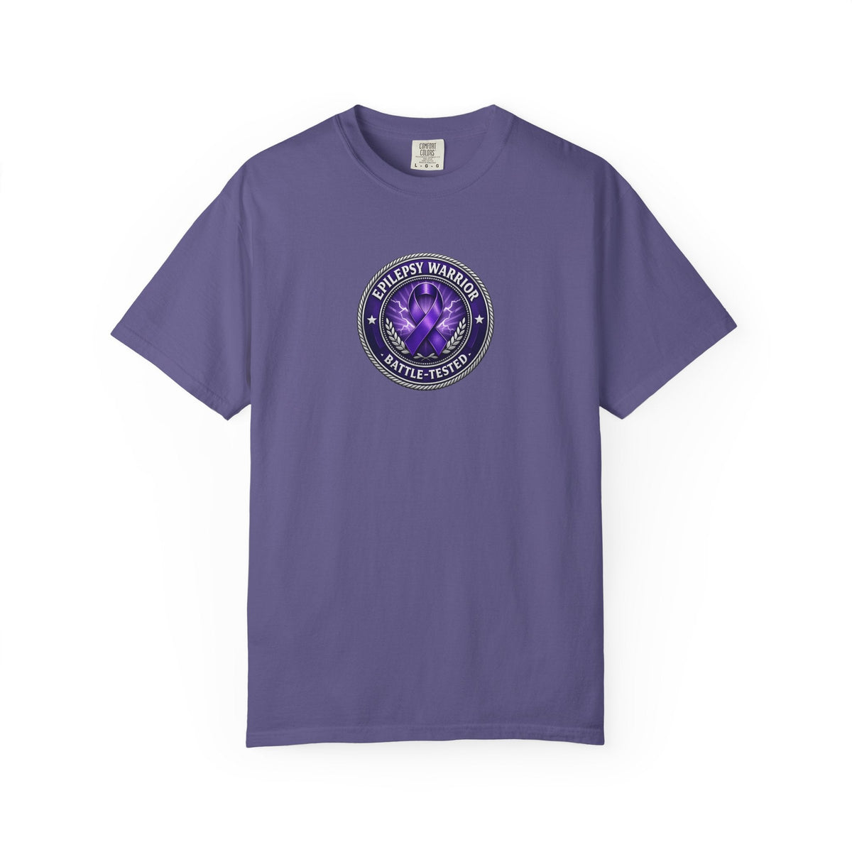 Epilepsy Warrior – Battle-Tested Awareness T-Shirt - Clothing, Unisex, T-Shirts - EpiAl's Shop
