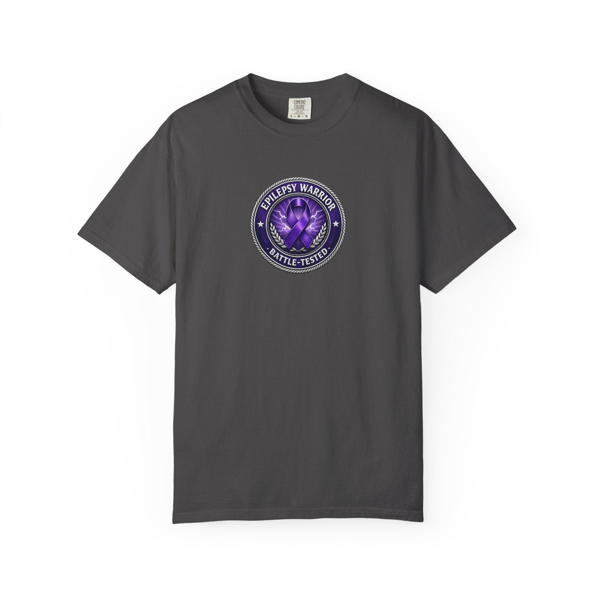 Epilepsy Warrior – Battle-Tested Awareness T-Shirt - Clothing, Unisex, T-Shirts - EpiAl's Shop