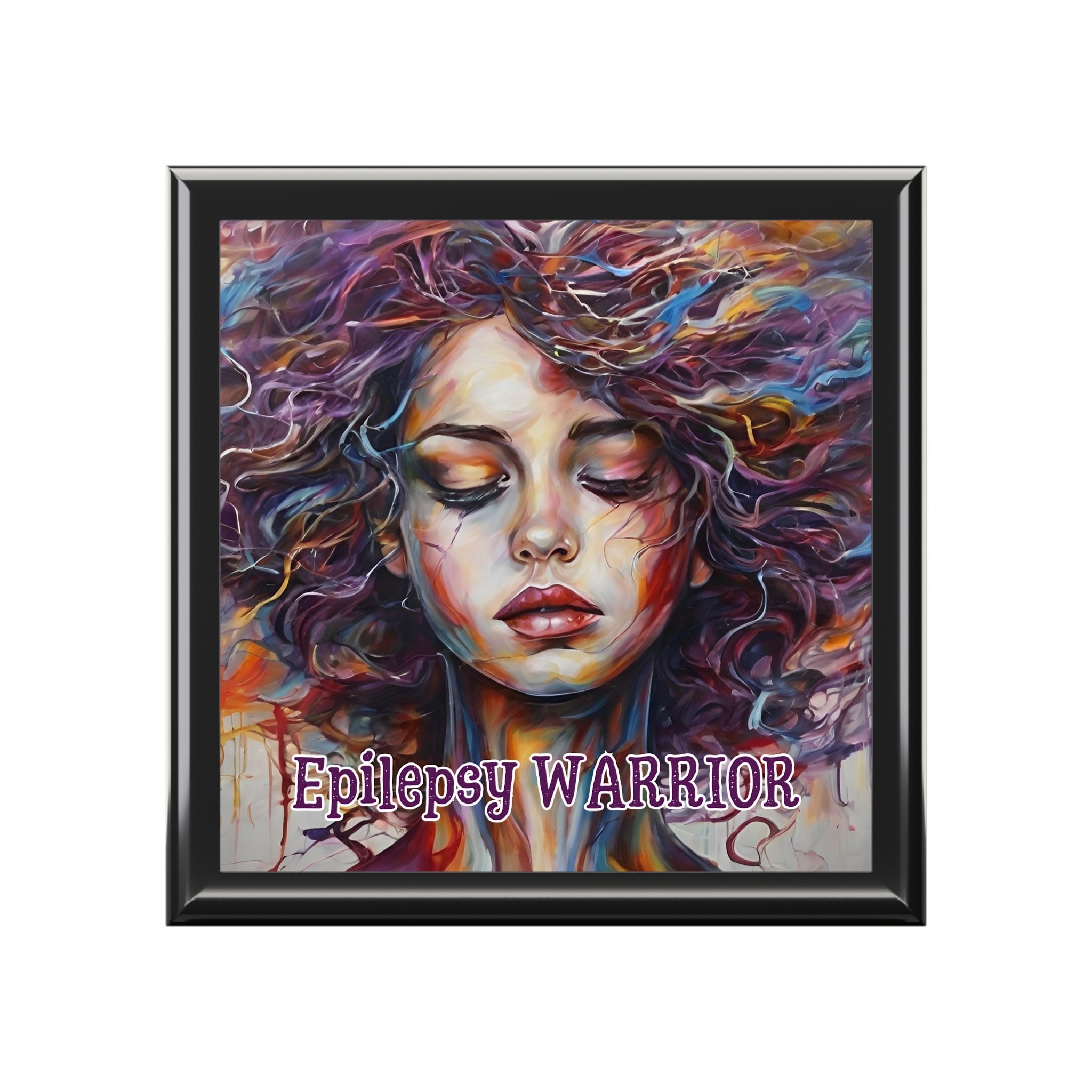 Epilepsy Warrior Jewelry Box - Decor, Bedroom, Jewelry Boxes - EpiAl's Shop