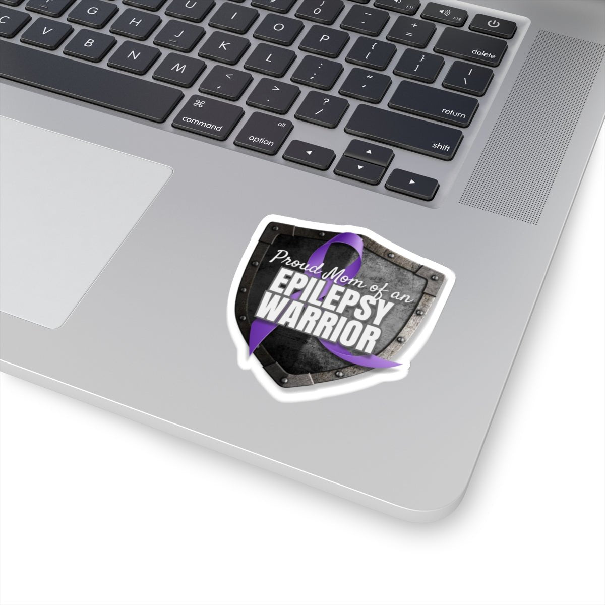 Epilepsy Warrior Kiss - Cut Stickers - Paper products - Epileptic Al’s Shop