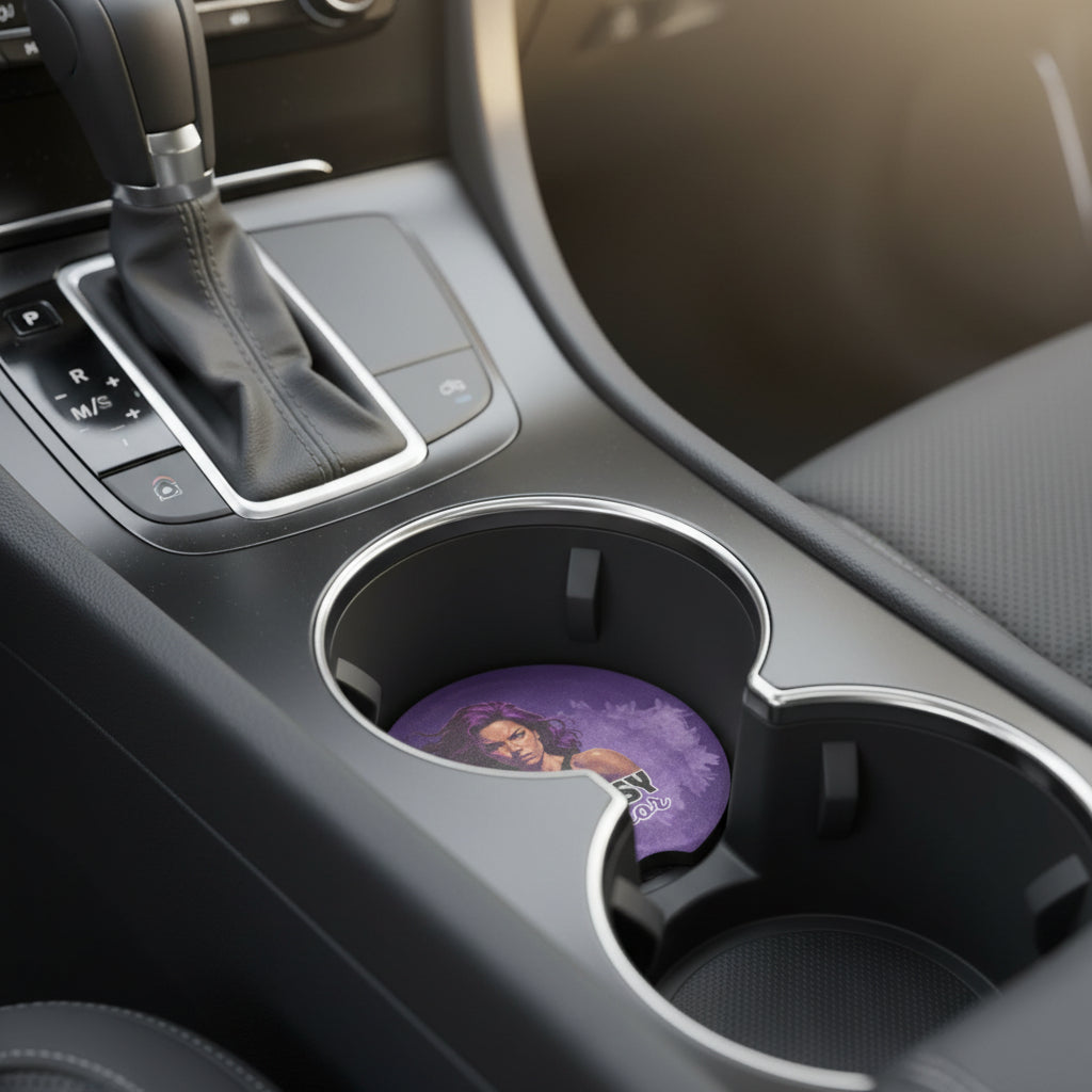 Epilepsy Warrior Soapstone Car Coaster - Accessories, Auto, Coasters - EpiAl's Shop