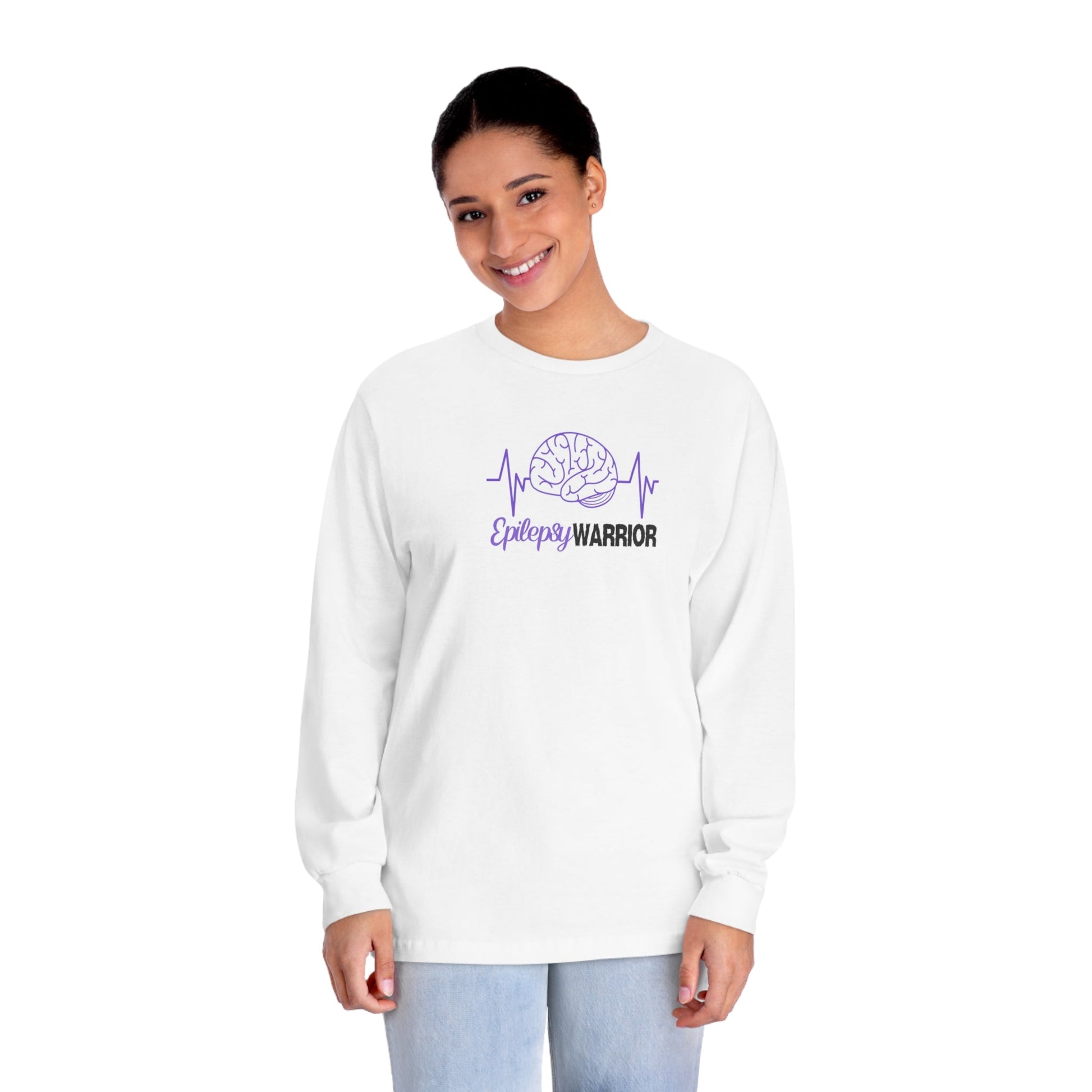 Epilepsy Warrior Unisex Classic Long Sleeve T - Shirt - Long - sleeve - Epileptic Al’s Shop
