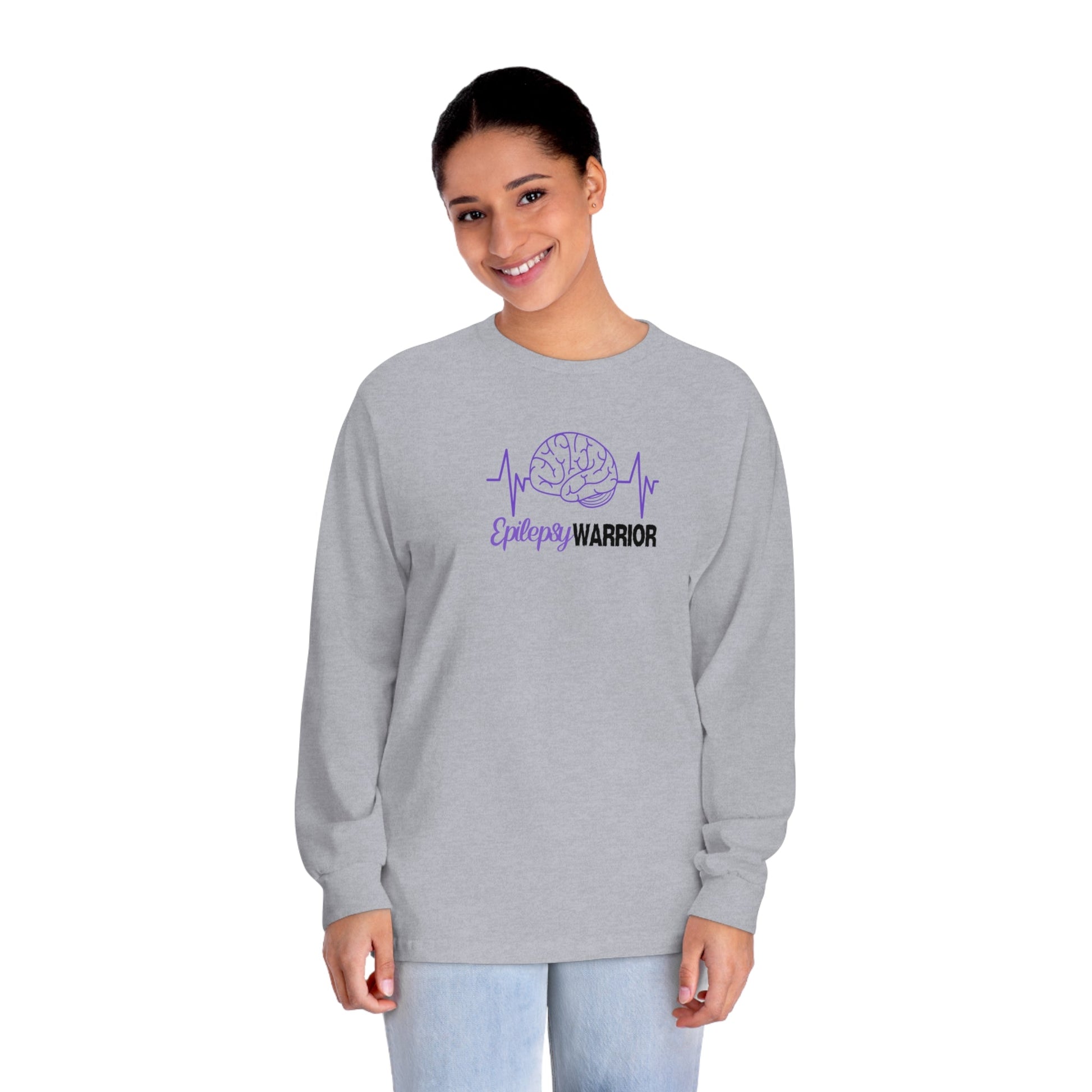 Epilepsy Warrior Unisex Classic Long Sleeve T - Shirt - Long - sleeve - Epileptic Al’s Shop