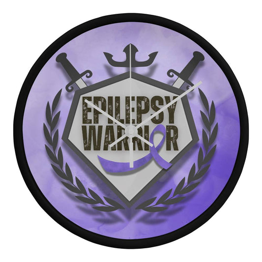 Epilepsy Warrior Wall Clock - Jewelry - EpiAl's Shop