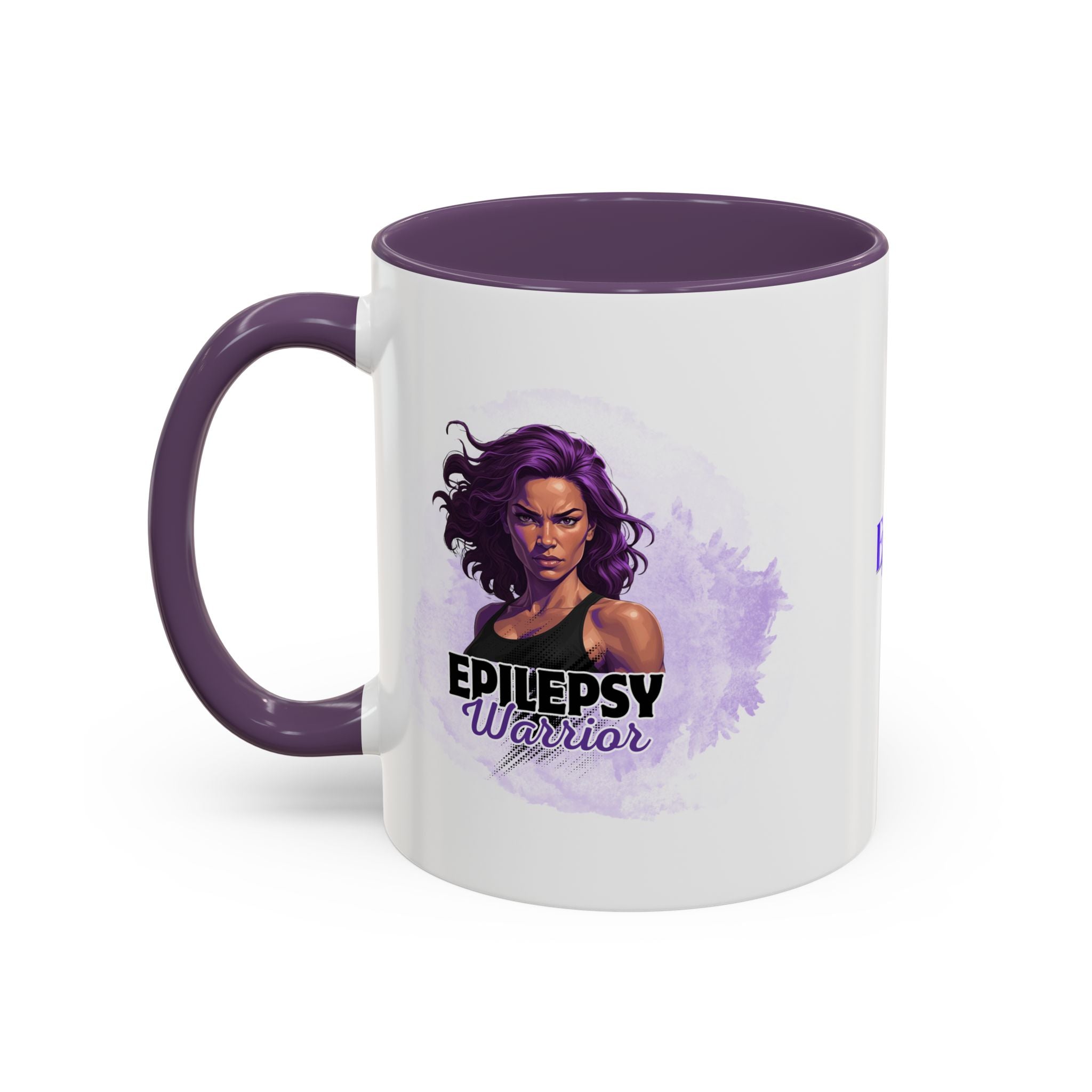 Epilepsy Warrior Woman Coffee Mug - Drinkware, Coffee Mugs - EpiAl's Shop