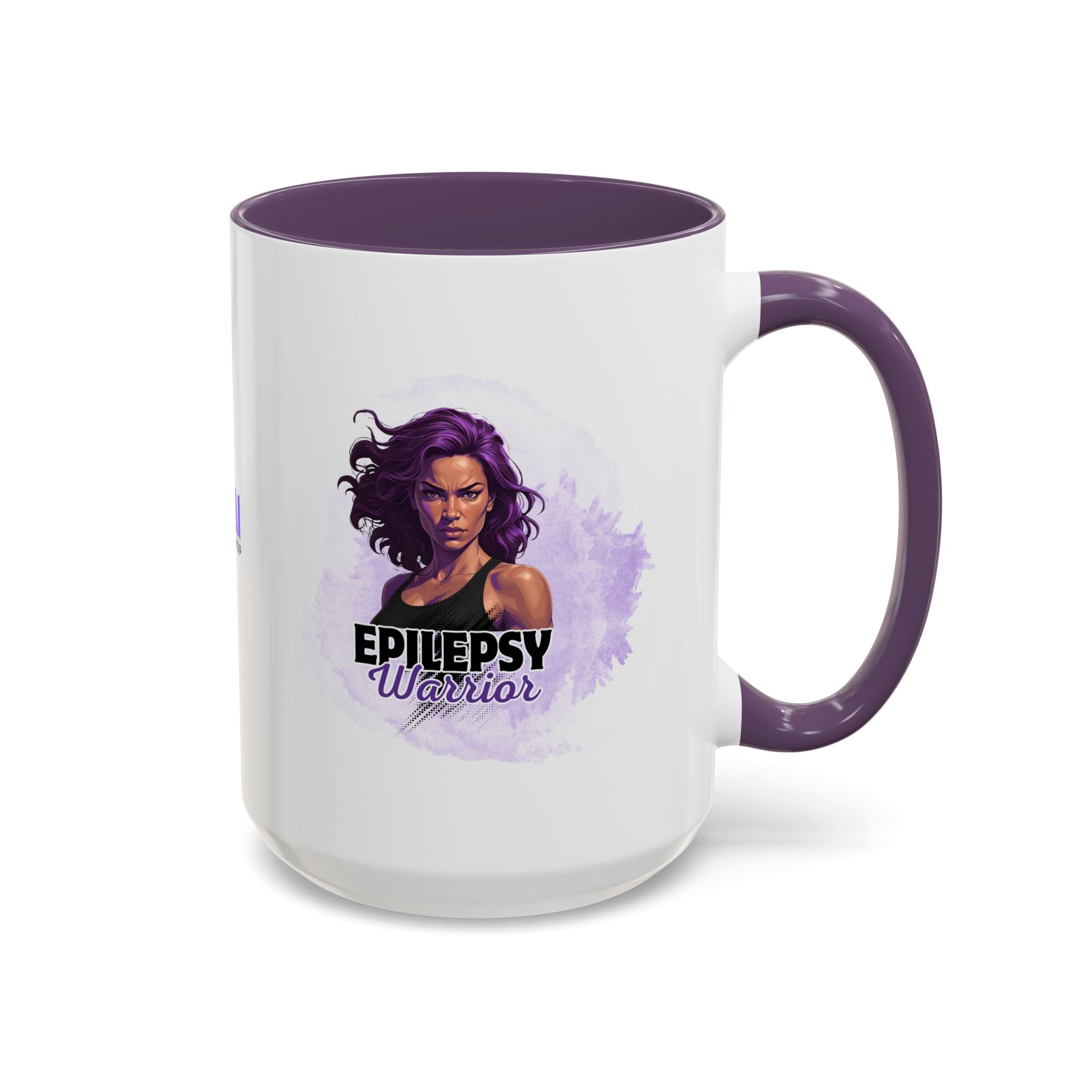 Epilepsy Warrior Woman Coffee Mug - Drinkware, Coffee Mugs - EpiAl's Shop