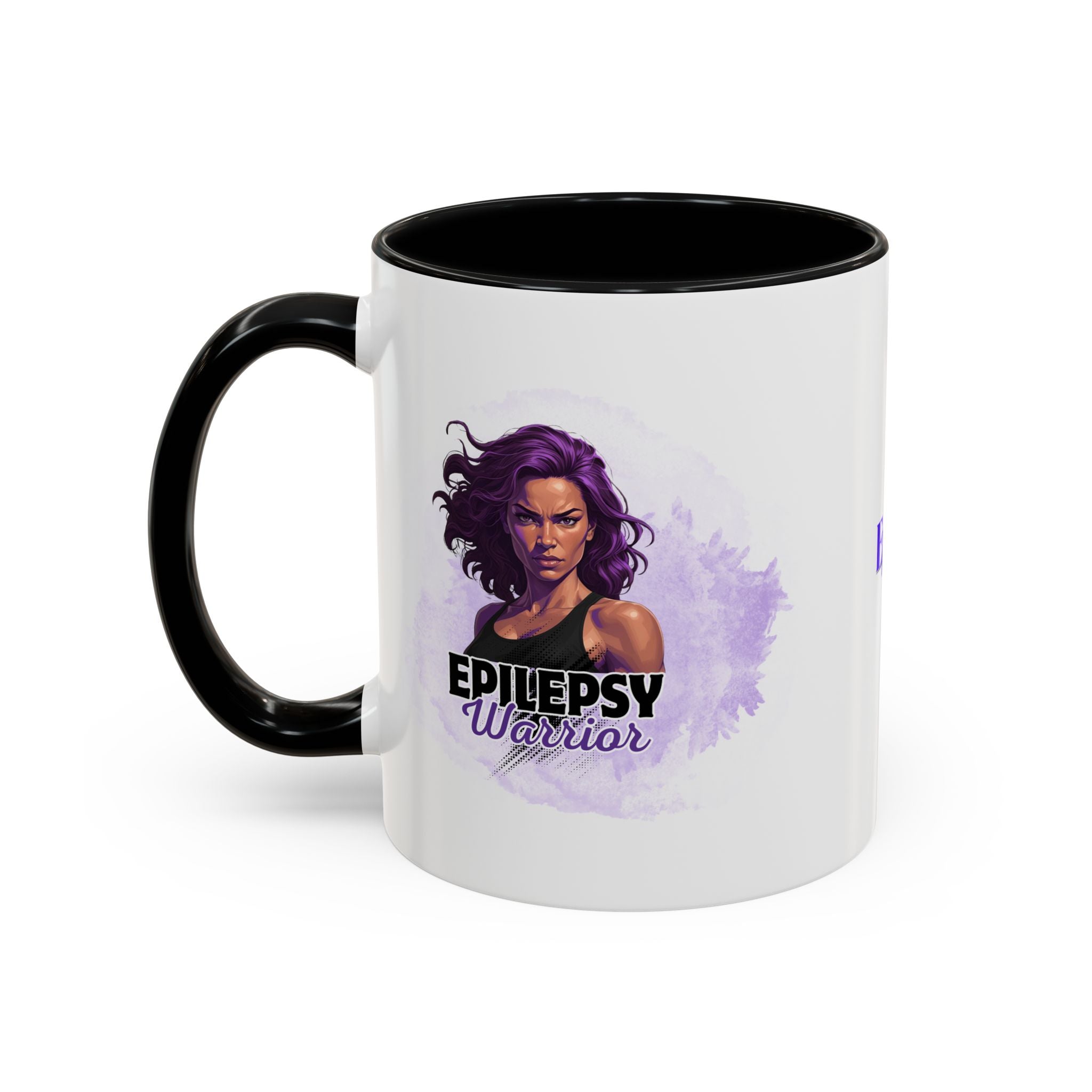 Epilepsy Warrior Woman Coffee Mug - Drinkware, Coffee Mugs - EpiAl's Shop