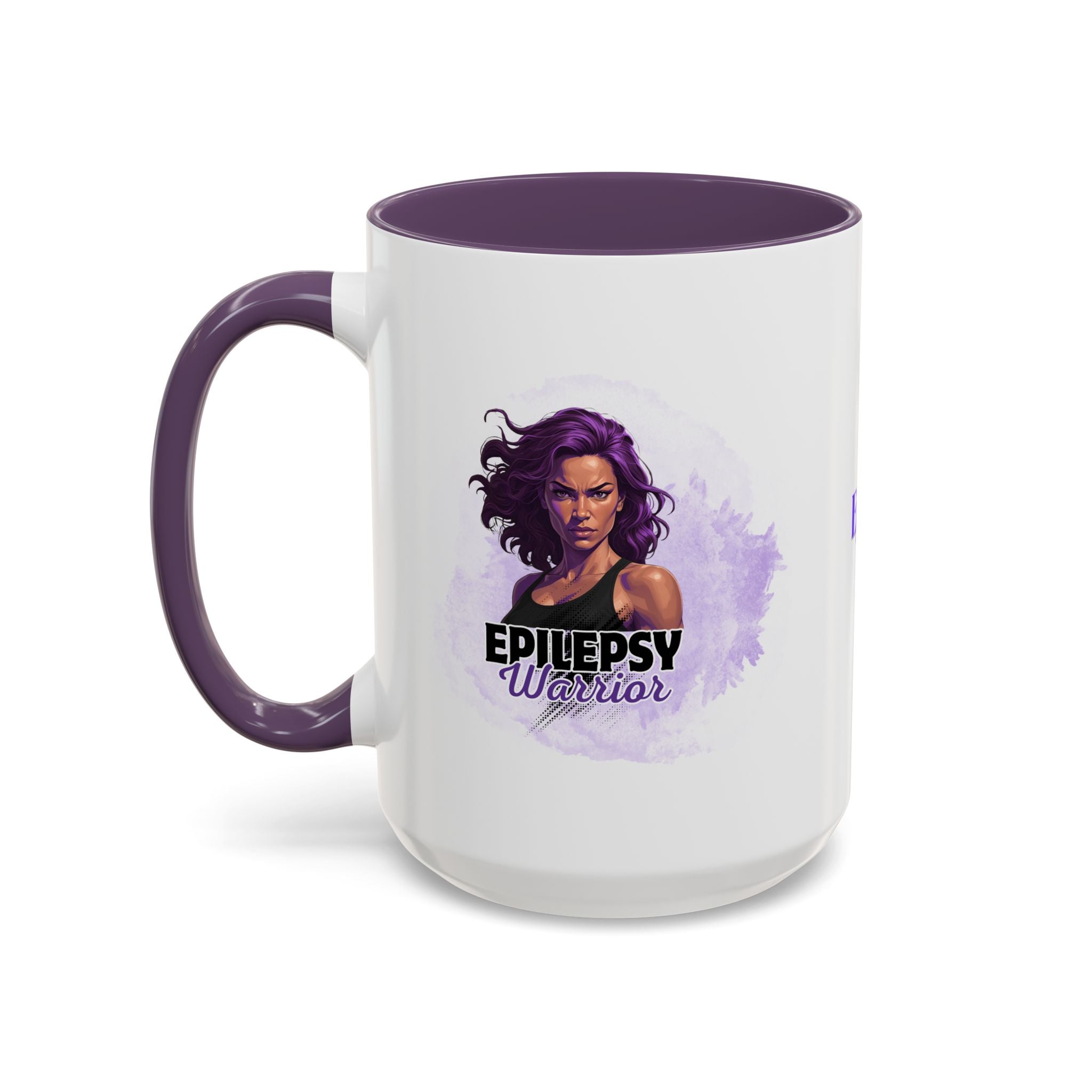 Epilepsy Warrior Woman Coffee Mug - Drinkware, Coffee Mugs - EpiAl's Shop
