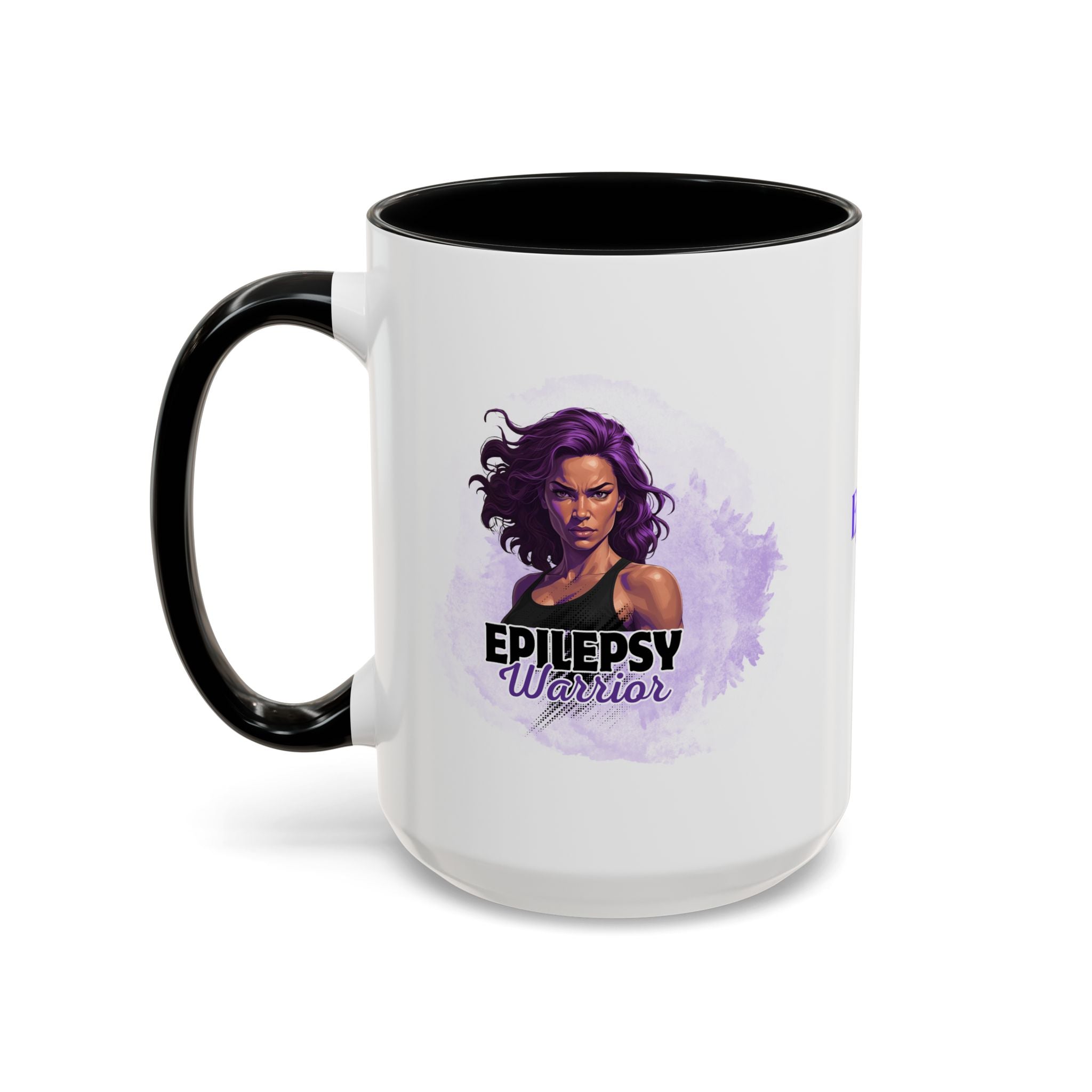 Epilepsy Warrior Woman Coffee Mug - Drinkware, Coffee Mugs - EpiAl's Shop