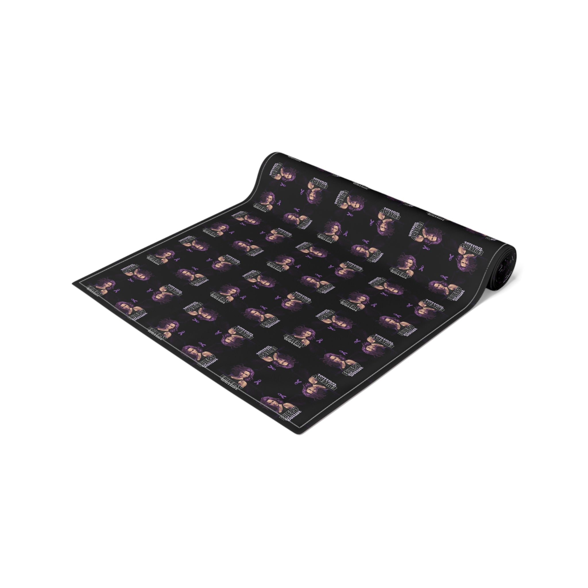 Epilepsy Warrior Woman Table Runner - Decor, Dining, Table Decor - EpiAl's Shop