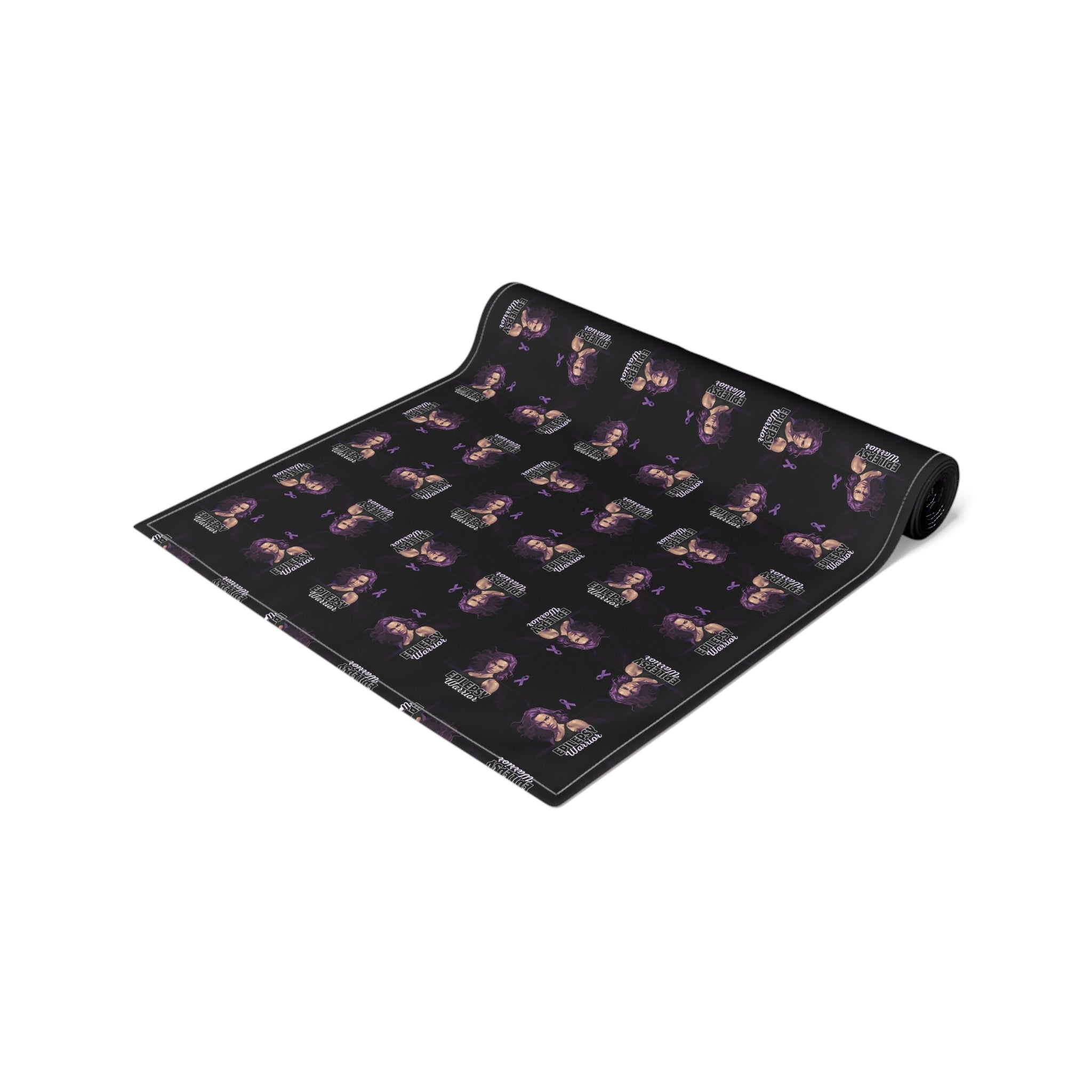 Epilepsy Warrior Woman Table Runner - Decor, Dining, Table Decor - EpiAl's Shop