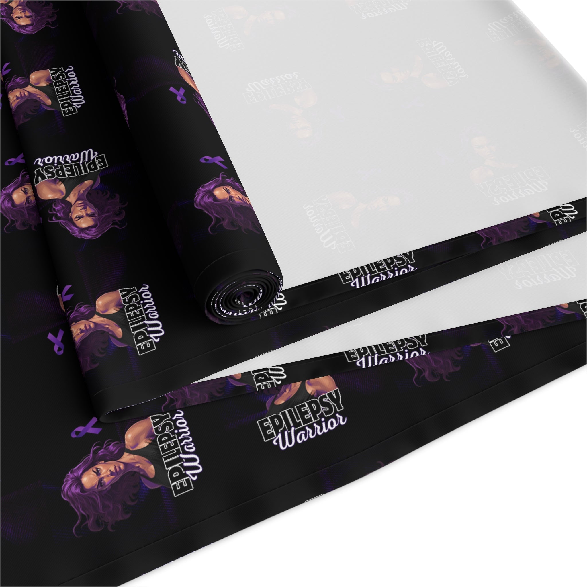Epilepsy Warrior Woman Table Runner - Decor, Dining, Table Decor - EpiAl's Shop