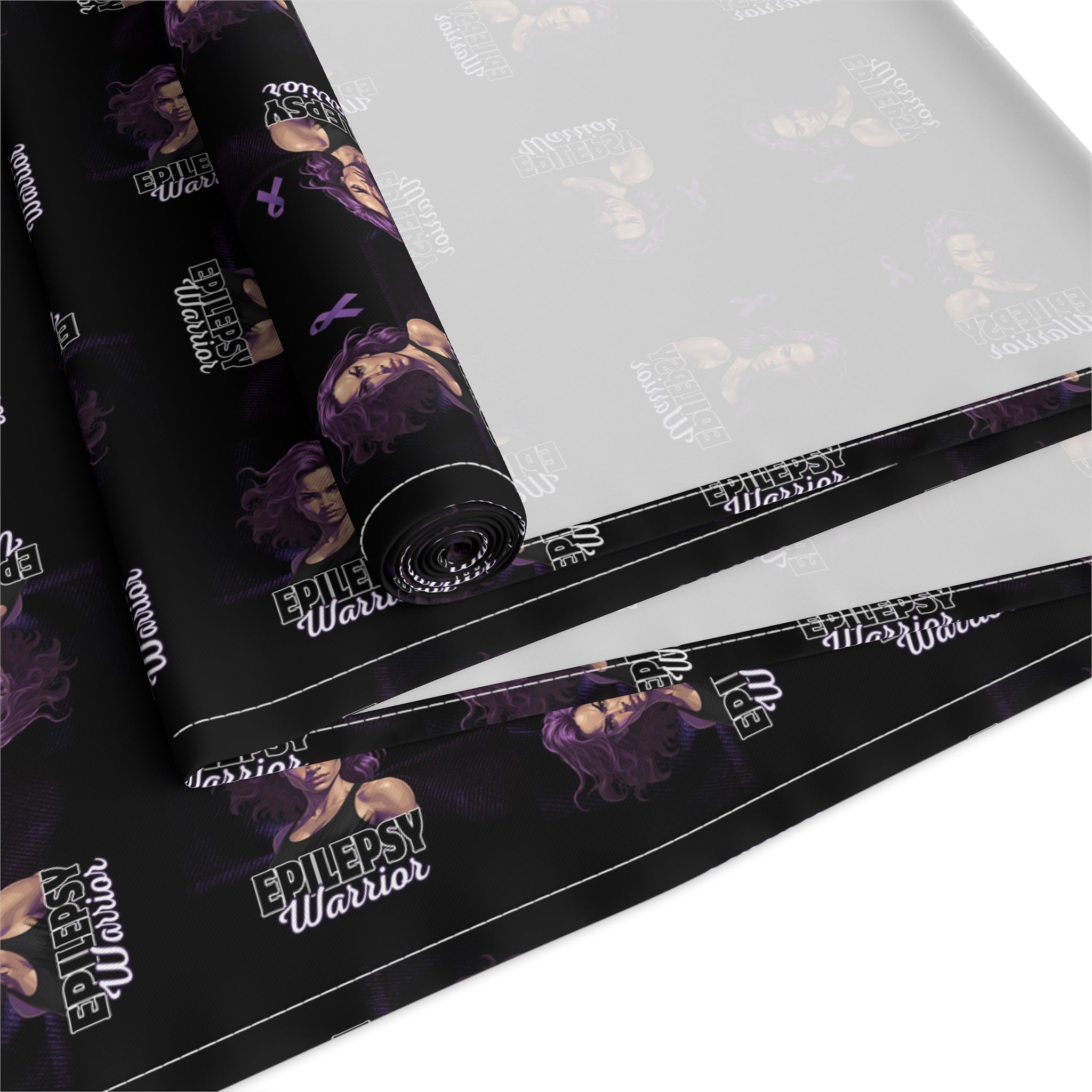Epilepsy Warrior Woman Table Runner - Decor, Dining, Table Decor - EpiAl's Shop