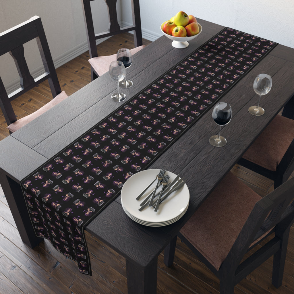 Epilepsy Warrior Woman Table Runner - Decor, Dining, Table Decor - EpiAl's Shop