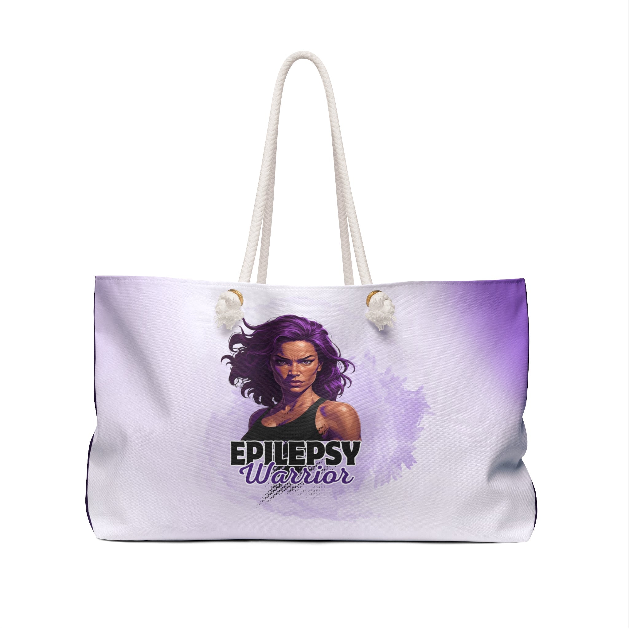 Epilepsy Warrior Woman Weekender Bag - Bags, Handbag - EpiAl's Shop