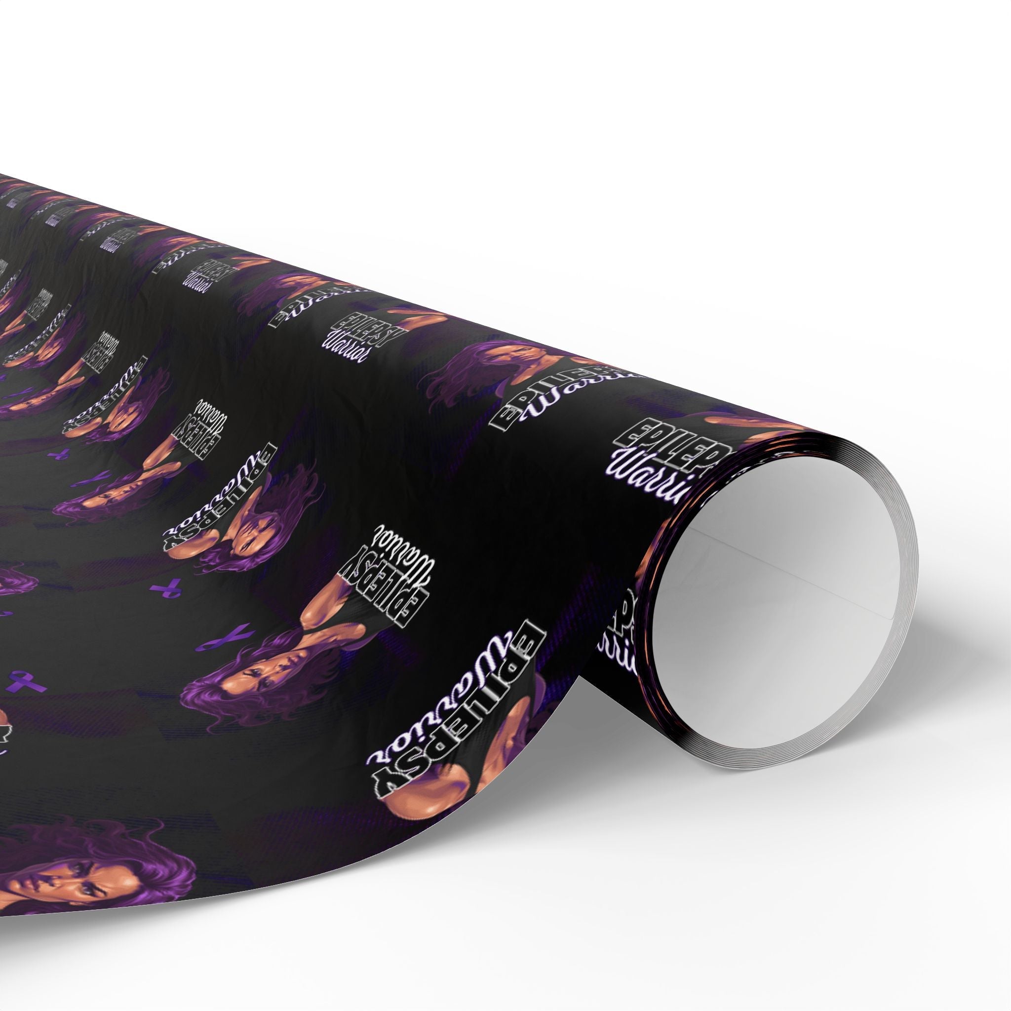 Epilepsy Warrior Woman Wrapping Paper - Paper Products, Gift Wrapping Paper - EpiAl's Shop