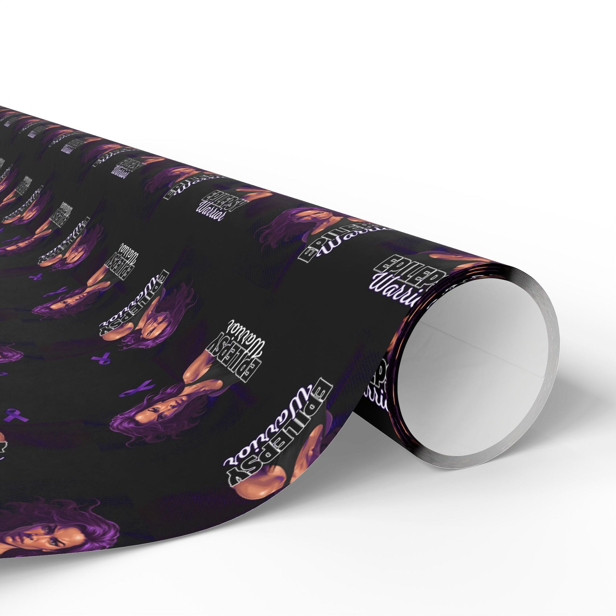 Epilepsy Warrior Woman Wrapping Paper - Paper Products, Gift Wrapping Paper - EpiAl's Shop