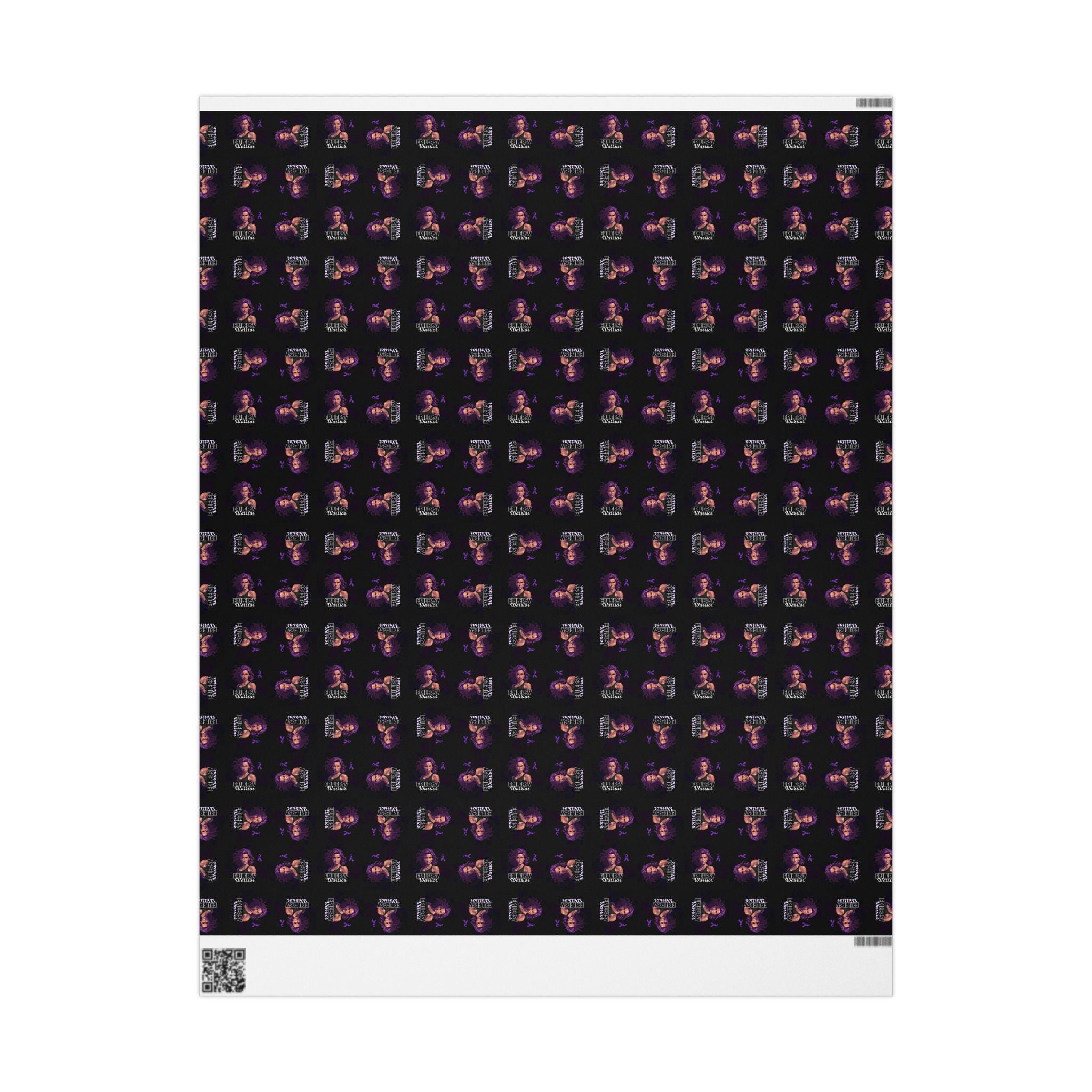 Epilepsy Warrior Woman Wrapping Paper - Paper Products, Gift Wrapping Paper - EpiAl's Shop