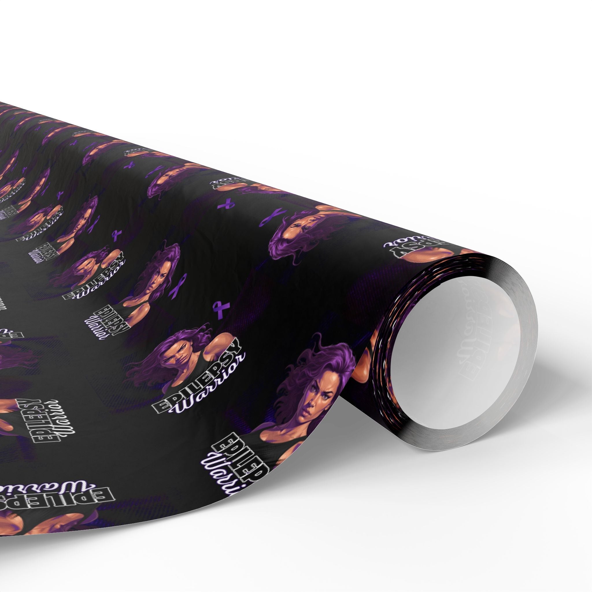 Epilepsy Warrior Woman Wrapping Paper - Paper Products, Gift Wrapping Paper - EpiAl's Shop