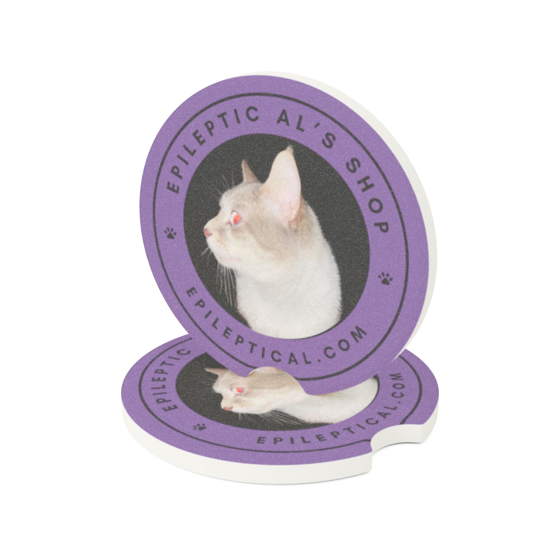 Epileptic Al's Soapstone Car Coaster - Home Decor - Epileptic Al’s Shop