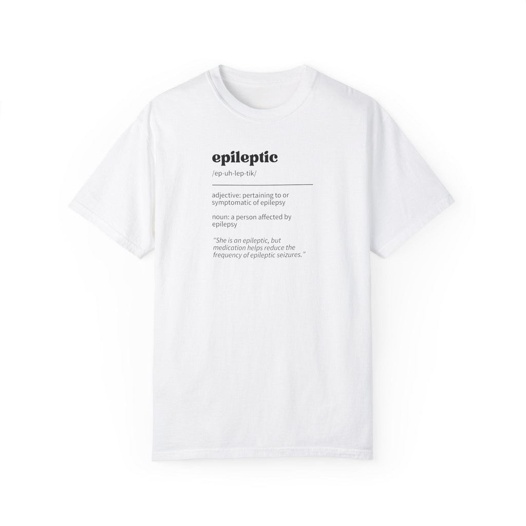 Epileptic Definition Unisex Garment - Dyed T - shirt - T - Shirt - Epileptic Al’s Shop