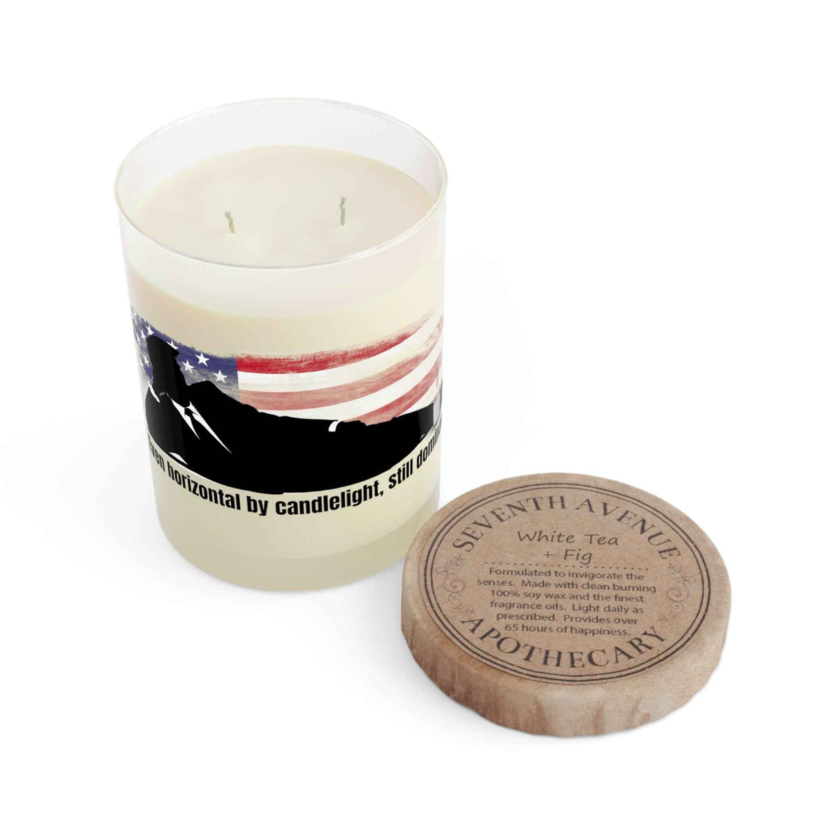 Even Horizontal by Candlelight – Political Parody Candle - Decor, Candles, Scented - EpiAl's Shop