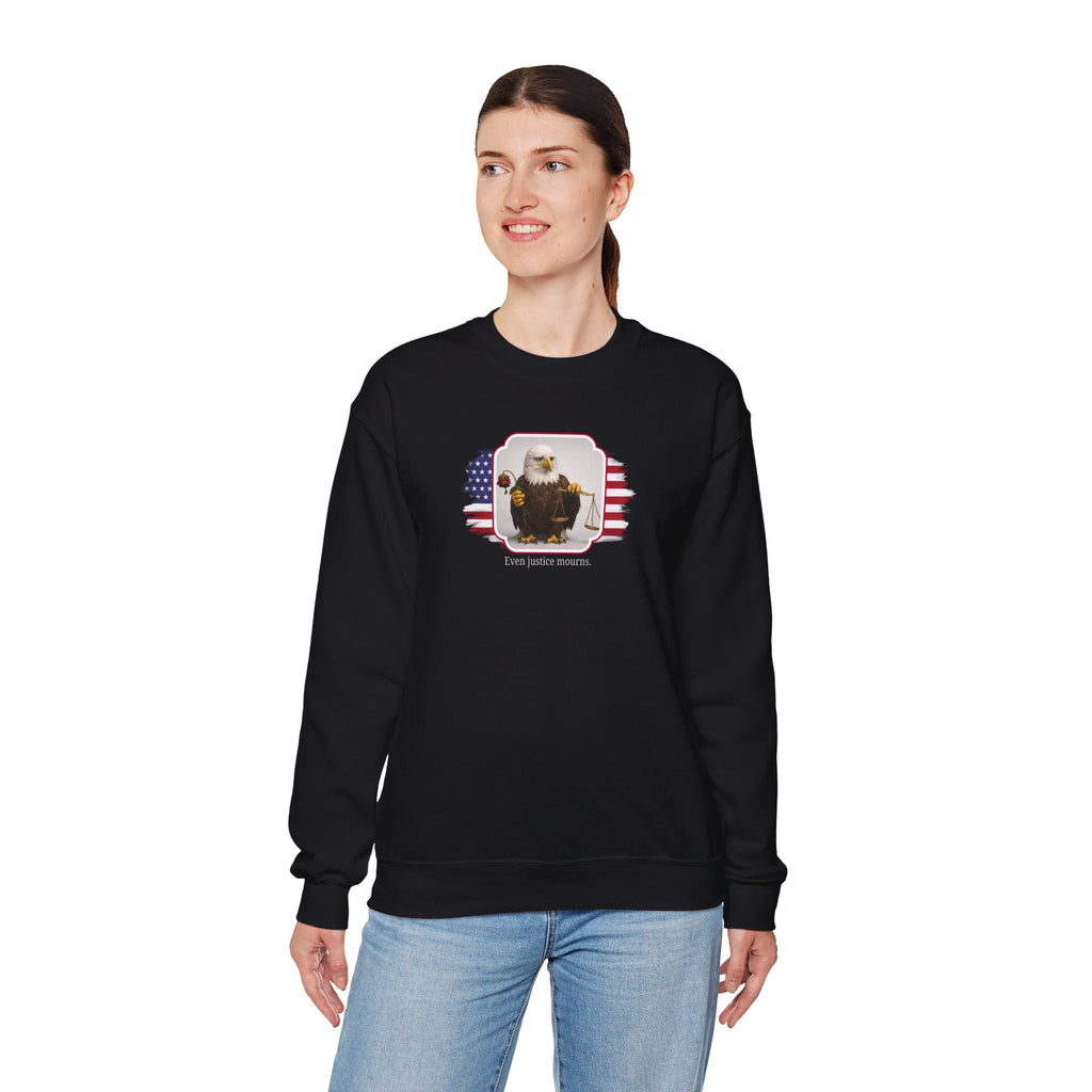 Even Justice Mourns Political Parody Sweatshirt - Clothing, Unisex, Sweatshirts - EpiAl's Shop
