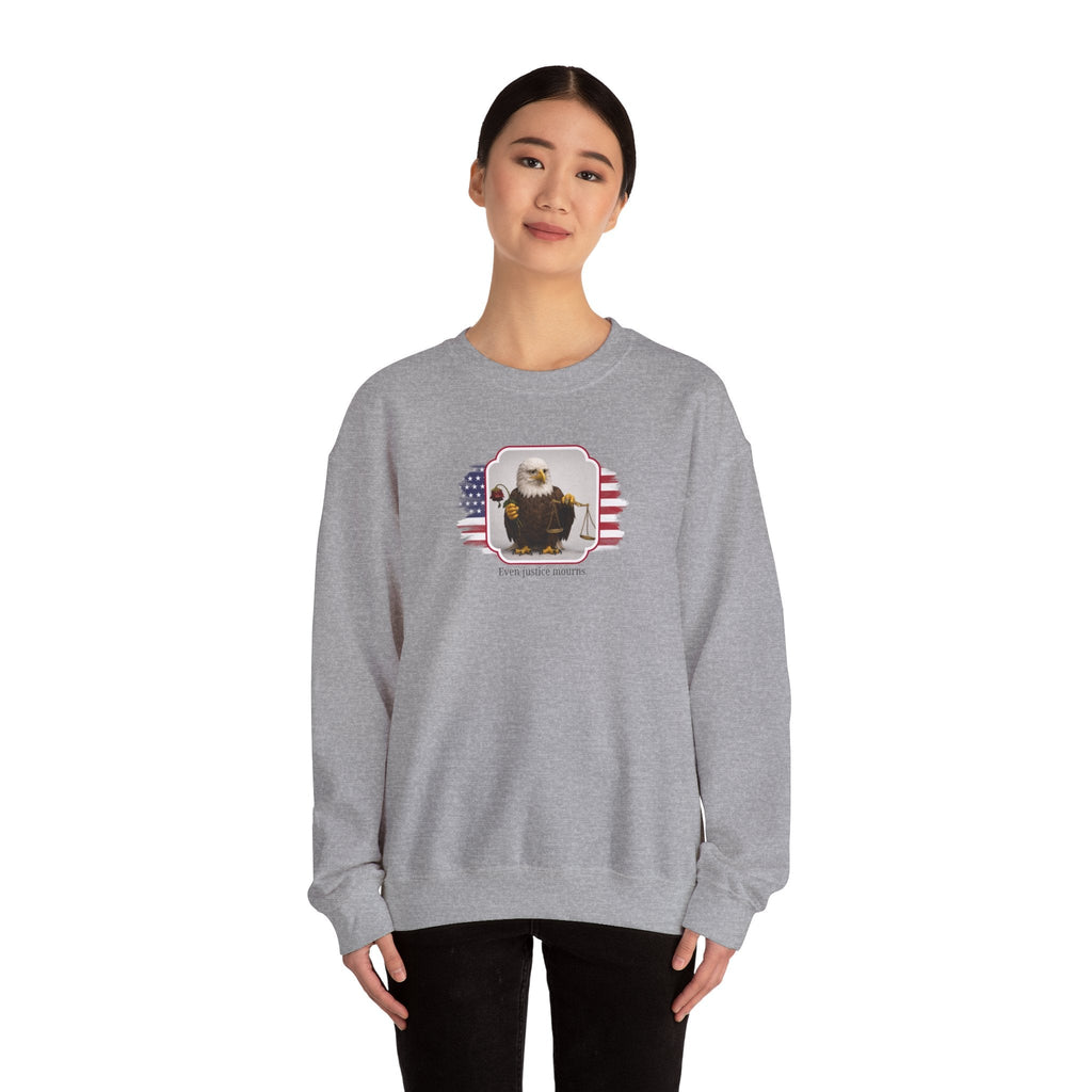 Even Justice Mourns Political Parody Sweatshirt - Clothing, Unisex, Sweatshirts - EpiAl's Shop