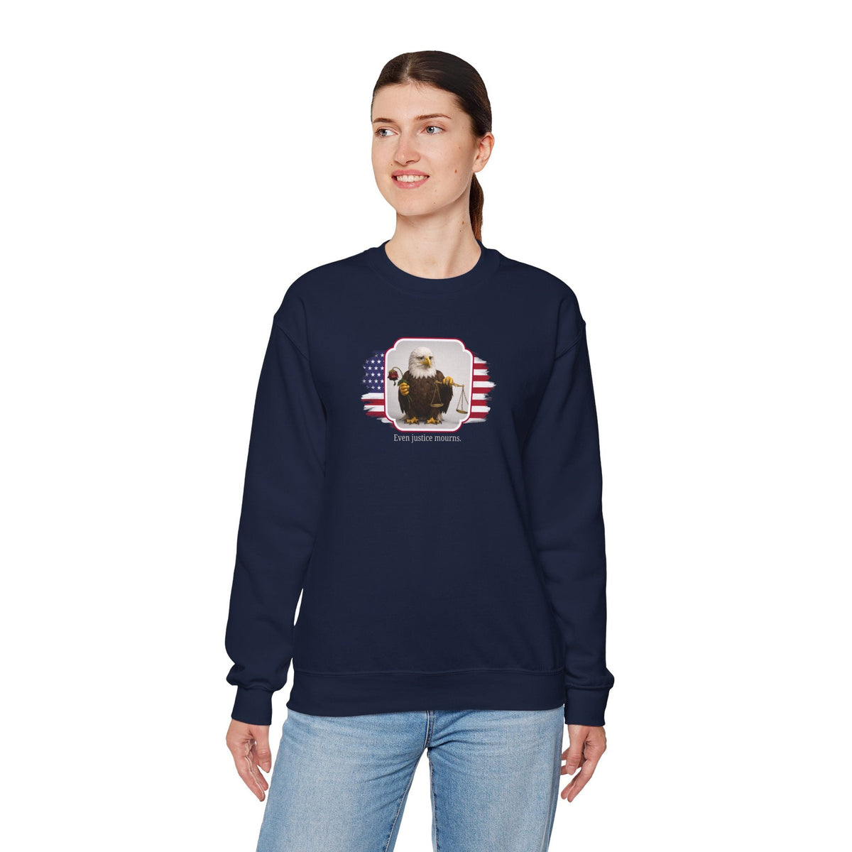 Even Justice Mourns Political Parody Sweatshirt - Clothing, Unisex, Sweatshirts - EpiAl's Shop