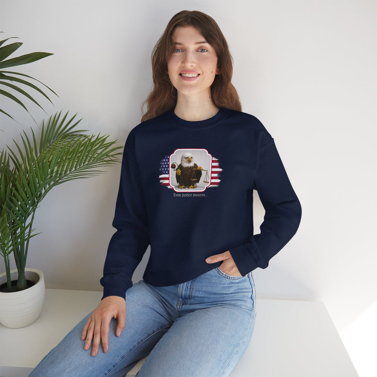 Even Justice Mourns Political Parody Sweatshirt - Clothing, Unisex, Sweatshirts - EpiAl's Shop