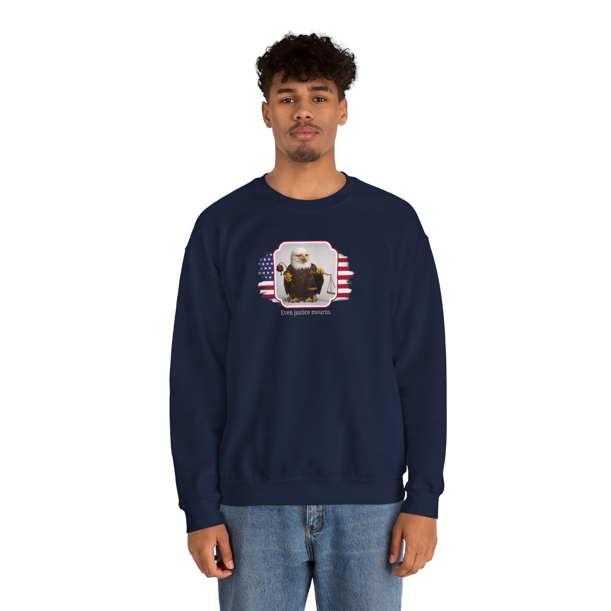 Even Justice Mourns Political Parody Sweatshirt - Clothing, Unisex, Sweatshirts - EpiAl's Shop