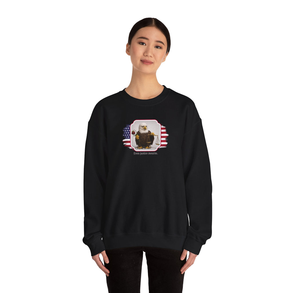 Even Justice Mourns Political Parody Sweatshirt - Clothing, Unisex, Sweatshirts - EpiAl's Shop