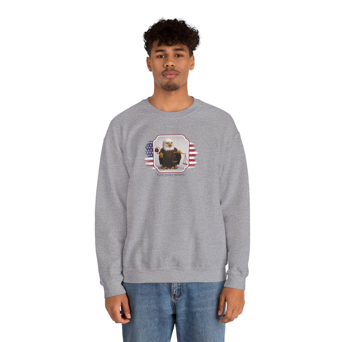 Even Justice Mourns Political Parody Sweatshirt - Clothing, Unisex, Sweatshirts - EpiAl's Shop