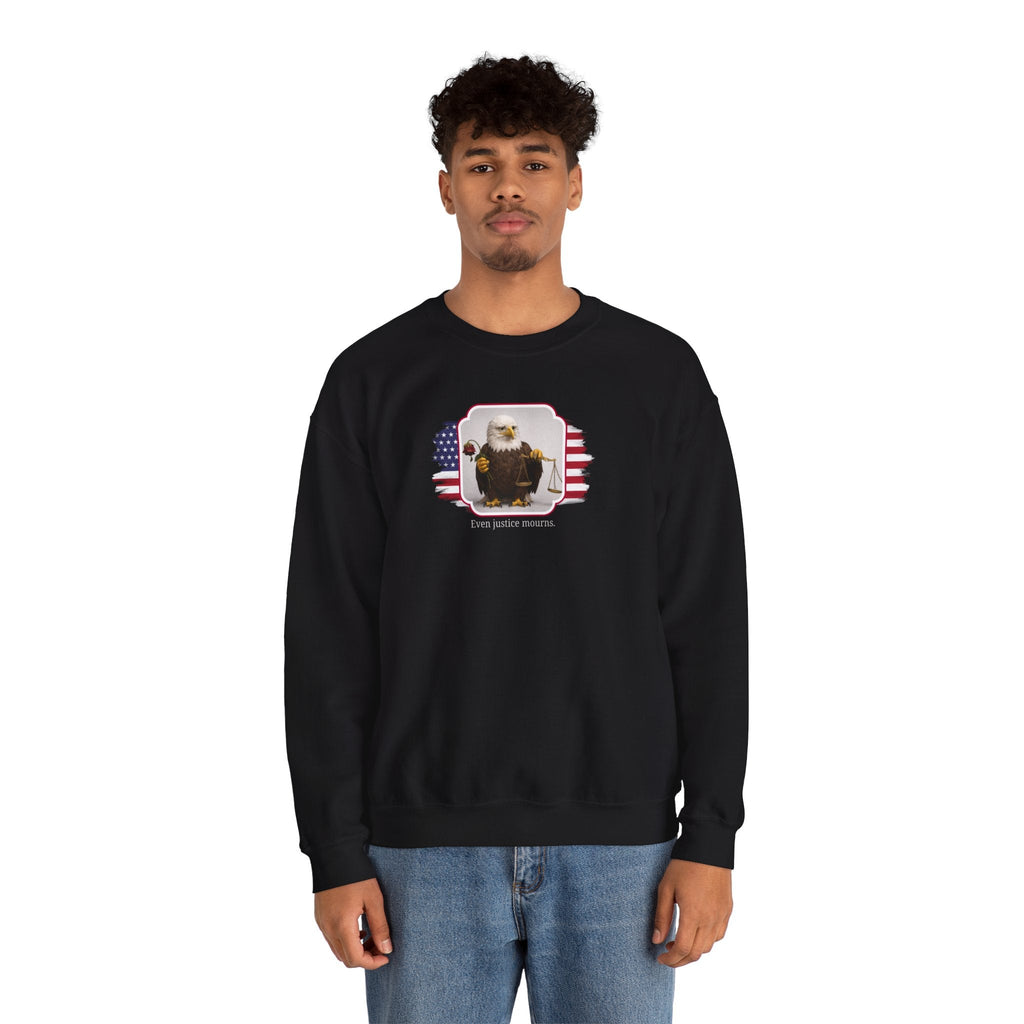 Even Justice Mourns Political Parody Sweatshirt - Clothing, Unisex, Sweatshirts - EpiAl's Shop