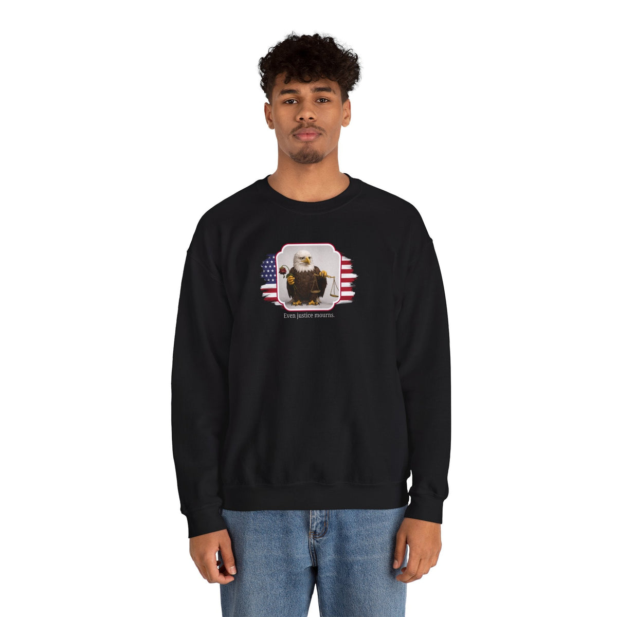 Even Justice Mourns Political Parody Sweatshirt - Clothing, Unisex, Sweatshirts - EpiAl's Shop